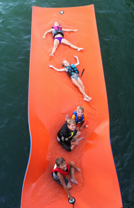 fun pad water pad rental in door county