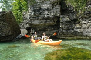 kayak tour door county