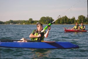 kayak tour with super soaker