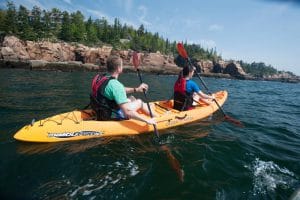 tandem kayak for rent or sale in door county