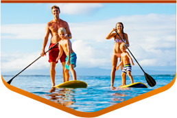 family paddle board rentals