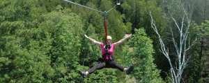 zipline tours door county wisconsin