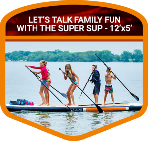 super sup large paddleboard 12x5 rental